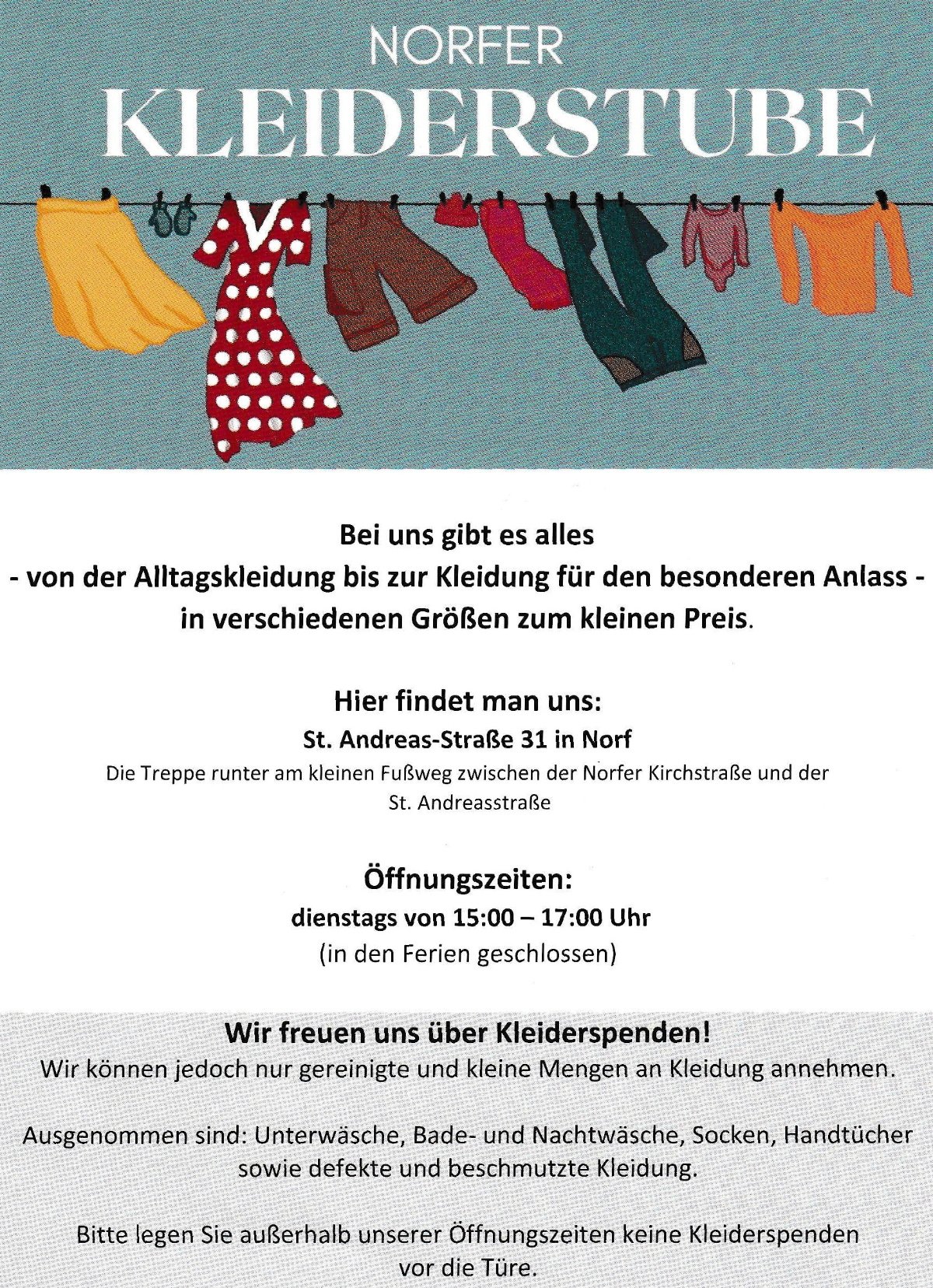 1-Kleiderstube Flyer 2026 (c) Barbara Platzek