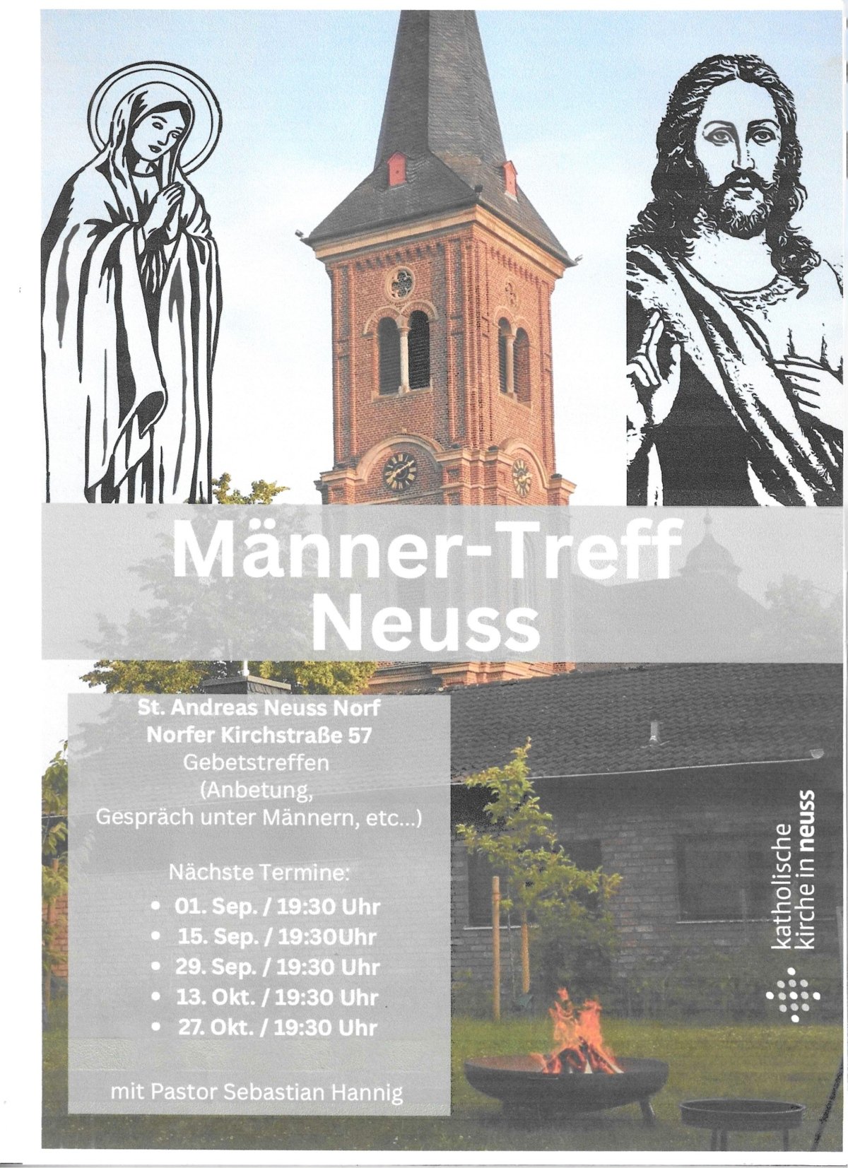 Plakat MännerTreff August 2025 (c) Pastor Hannig