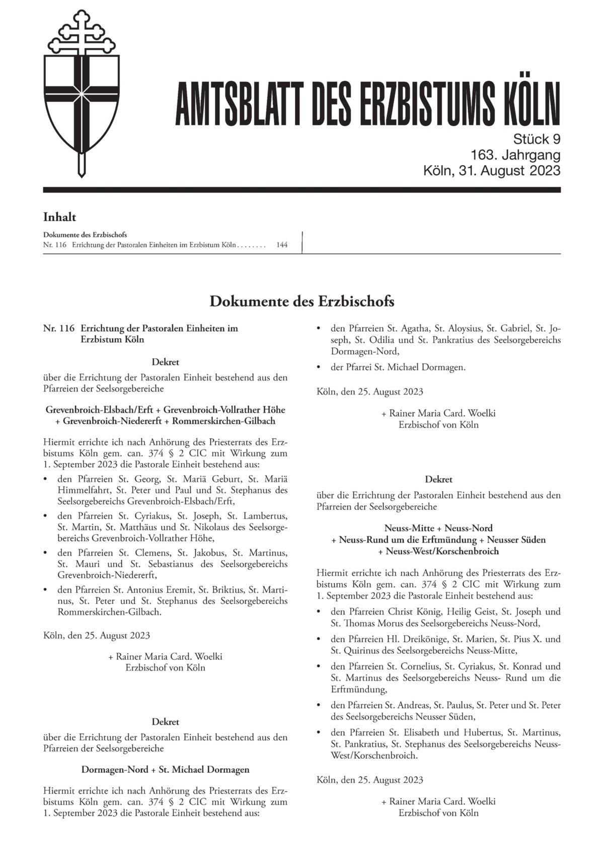2023-08-31-amtsblatt-erzbistum-koeln (c) EBK Köln