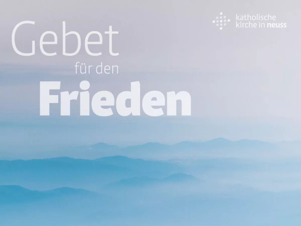 Gebet für den Frieden