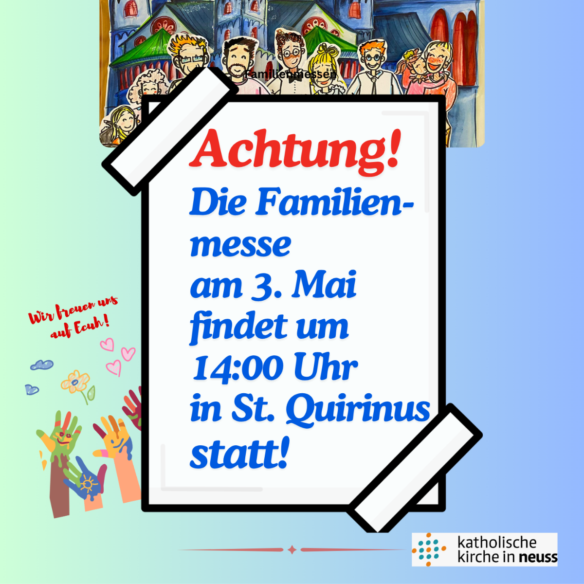 Familienmesse Veränderung (c) KKG St. Quirinus
