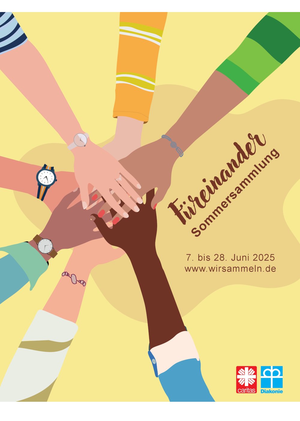 Caritas-Sommersammlung 2025 (Rand) (c) Caritas und Diakonie in NRW