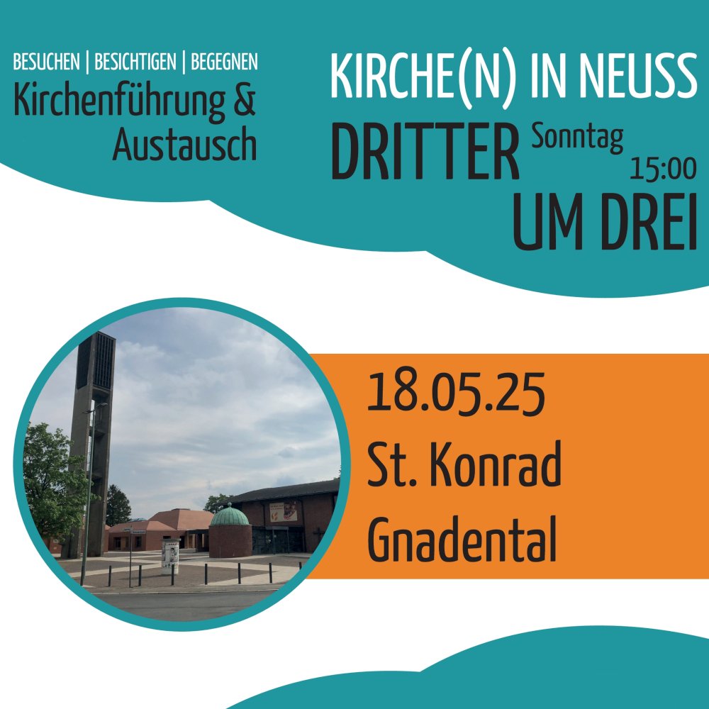 Kirchenführung und Austausch in St. Konrad am 18.05.2025 (Quadrat) (c) Katholische Kirche in Neuss