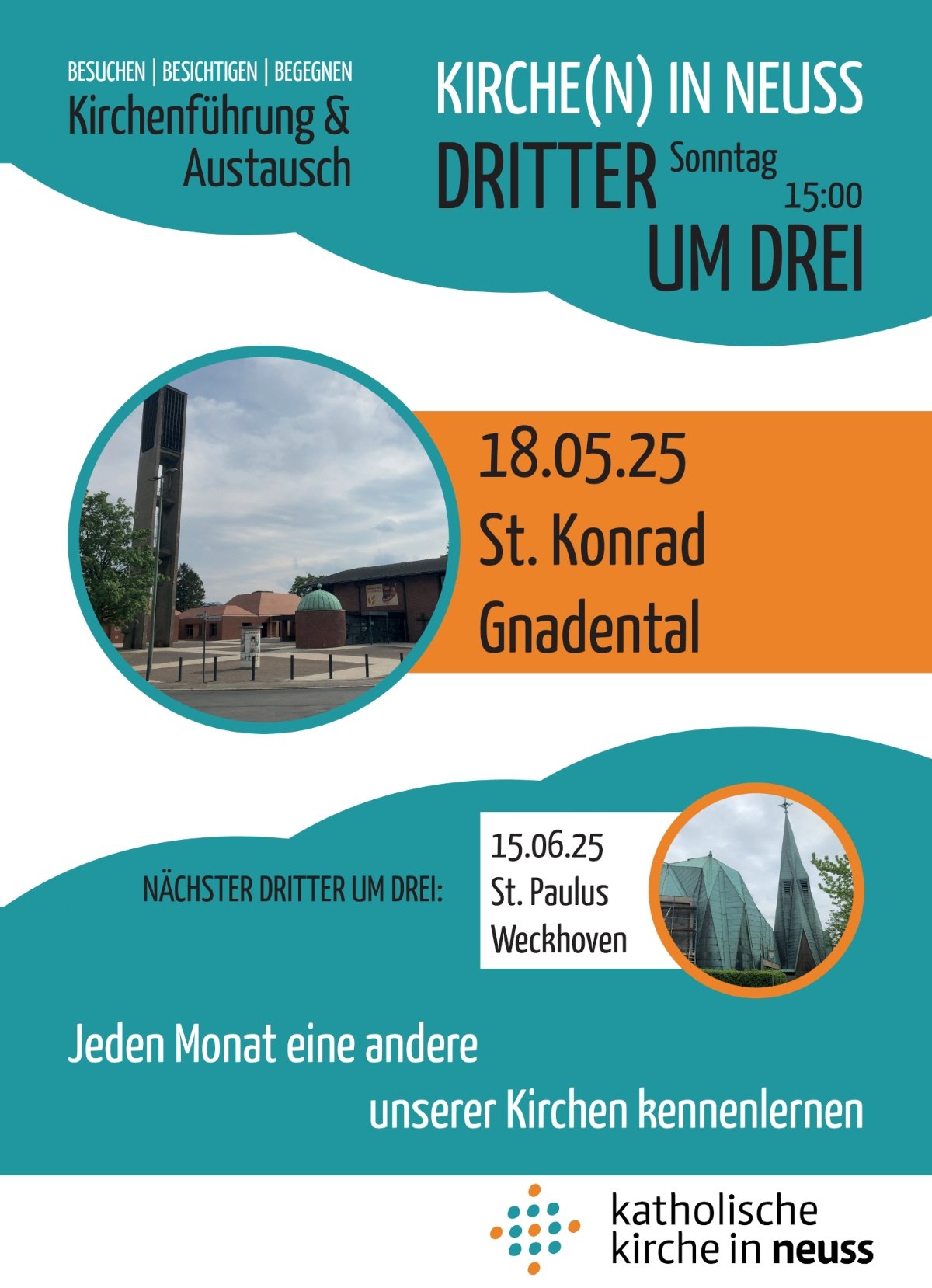 Kirchenführung und Austausch in St. Konrad am 18.05.2025 (c) Katholische Kirche in Neuss
