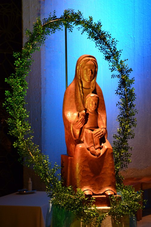 Nacht der offenen Kirchen in St. Konrad - Maria und Jesus (c) C. Leuker