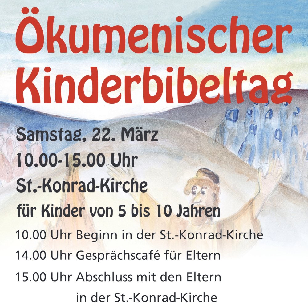 Ökumenischer Kinderbibeltag 2025 (Quadrat) (c) Appelfeller