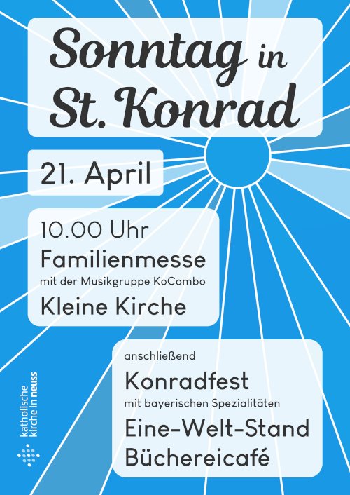 Sonntag in St. Konrad am 21.04.2024 (c) C. Leuker