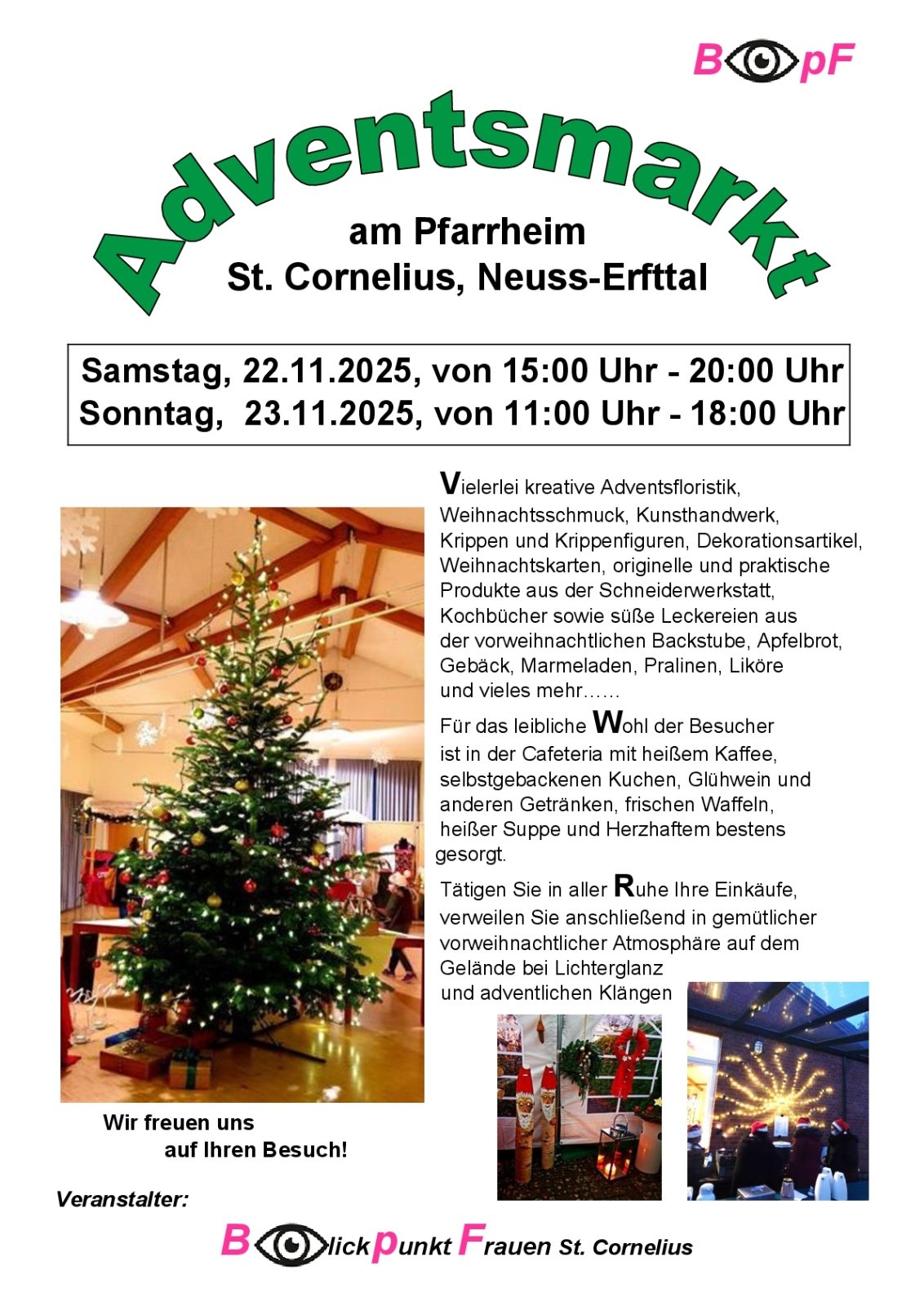 Plakat Adventsmarkt 2025