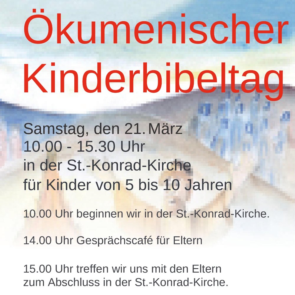 Ökumenischer Kinderbibeltag 2026 (c) Appelfeller